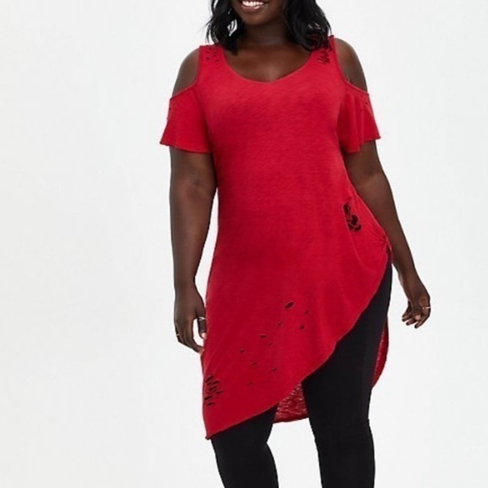 NWT Torrid size 2 DC Comics asymmetrical top